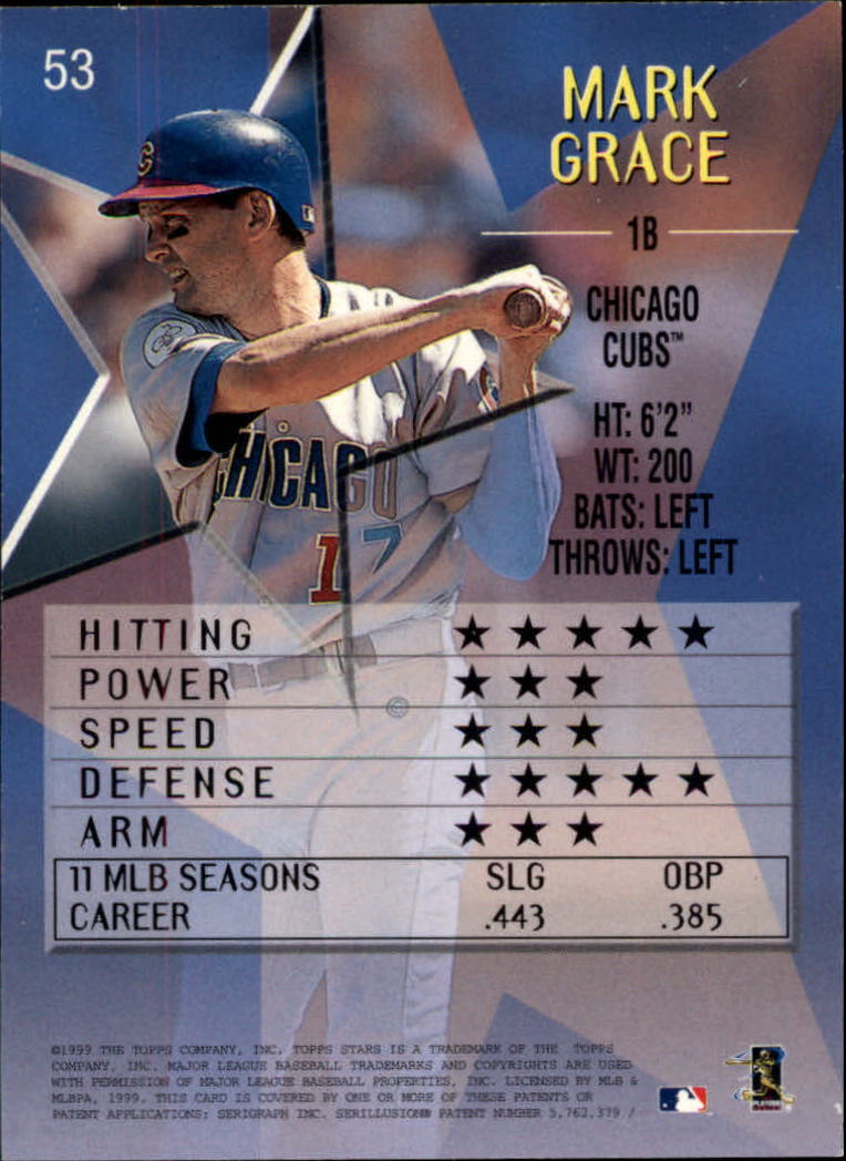 1999 Topps Stars Baseball - Picture 49 of 457
