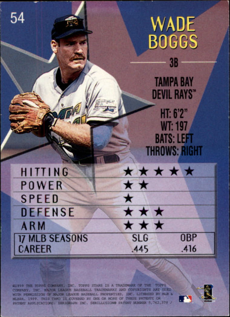 1999 Topps Stars Baseball - Picture 51 of 457