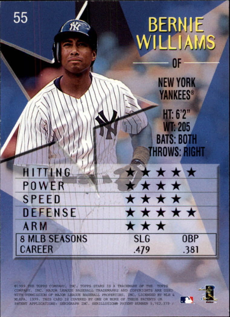 1999 Topps Stars Baseball - Picture 53 of 457