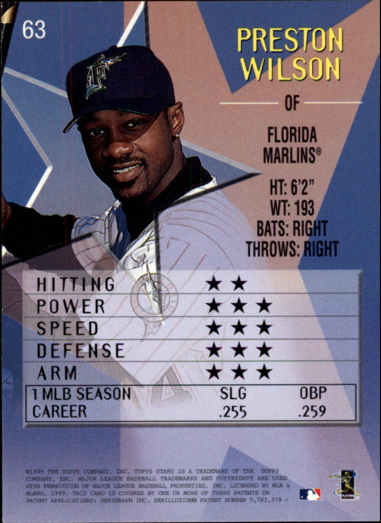 1999 Topps Stars Baseball - Picture 65 of 457