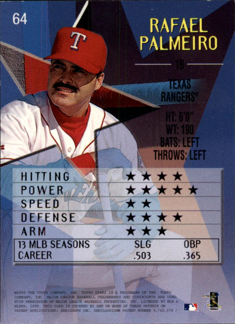 1999 Topps Stars Baseball - Picture 67 of 457