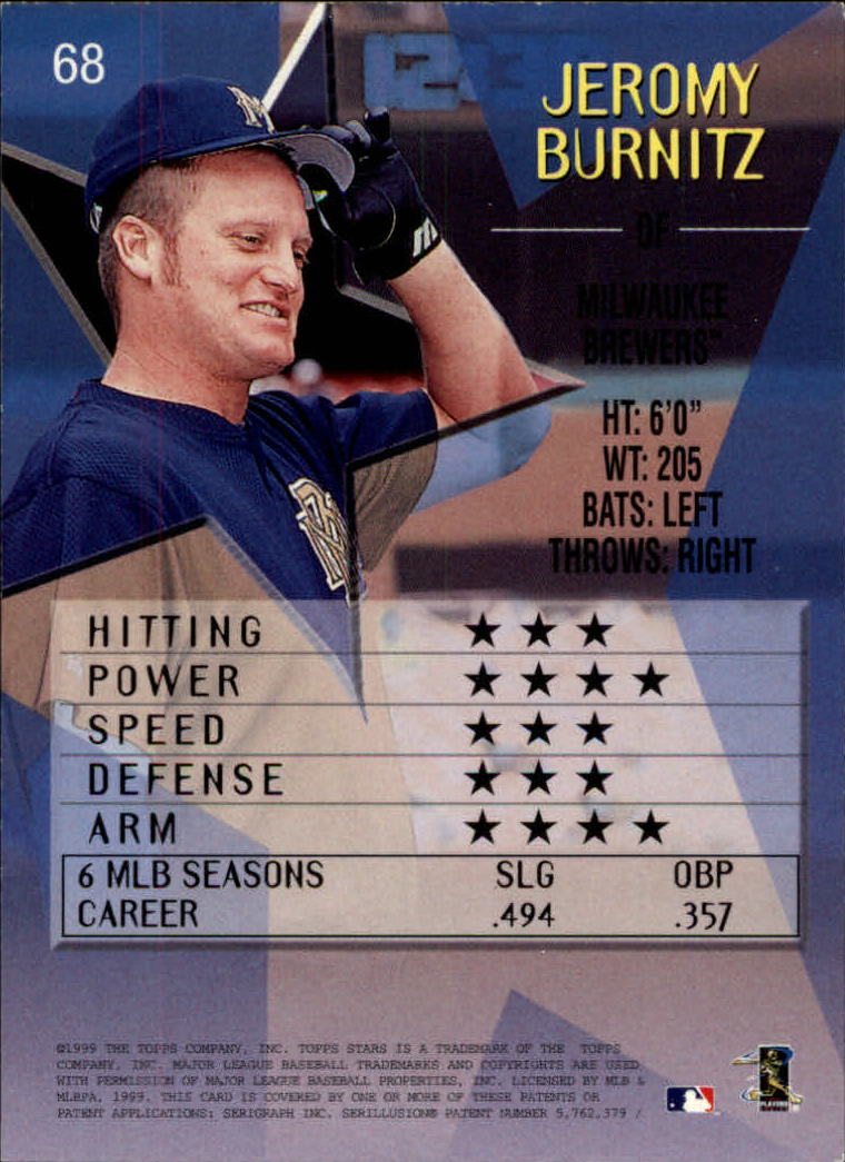1999 Topps Stars Baseball - Picture 71 of 457