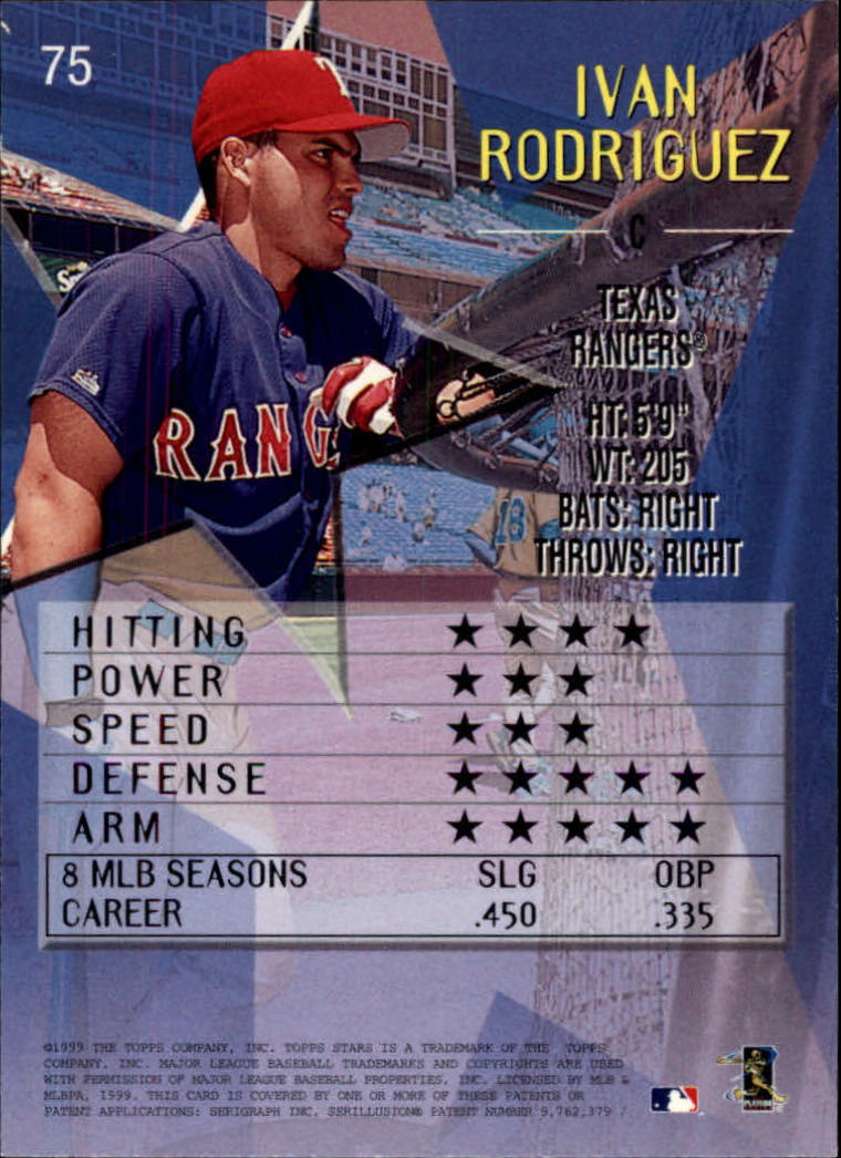 1999 Topps Stars Baseball - Picture 81 of 457