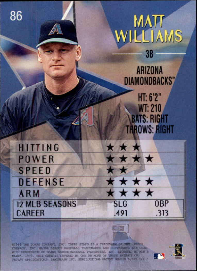 1999 Topps Stars Baseball - Picture 95 of 457