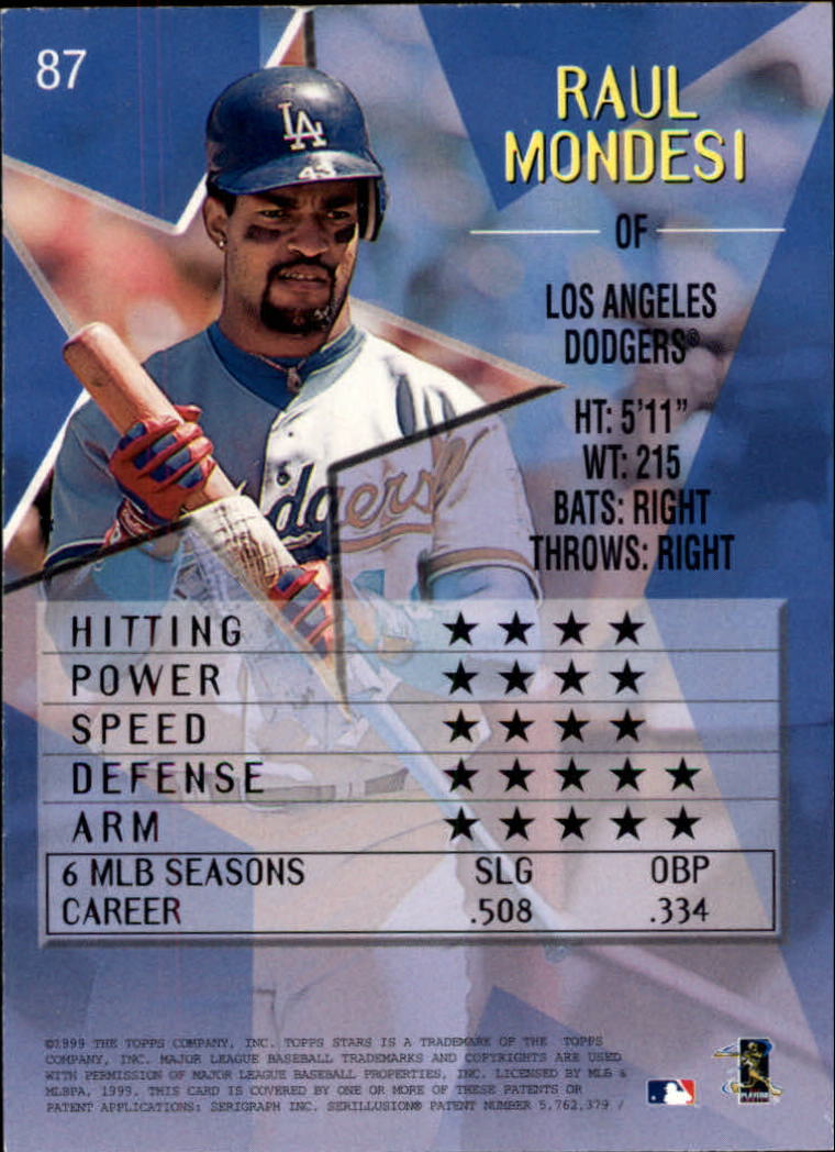 1999 Topps Stars Baseball - Picture 97 of 457