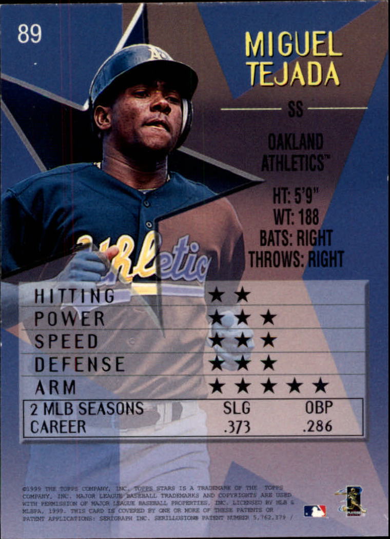 1999 Topps Stars Baseball - Picture 101 of 457