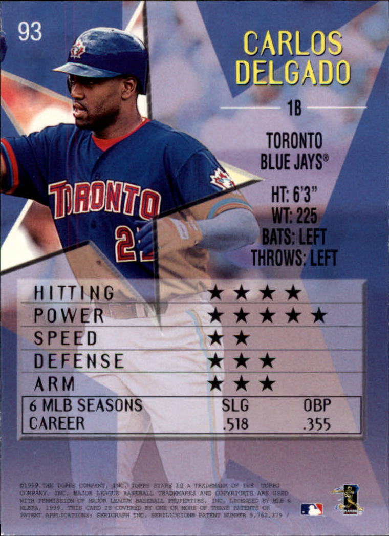 1999 Topps Stars Baseball - Picture 109 of 457