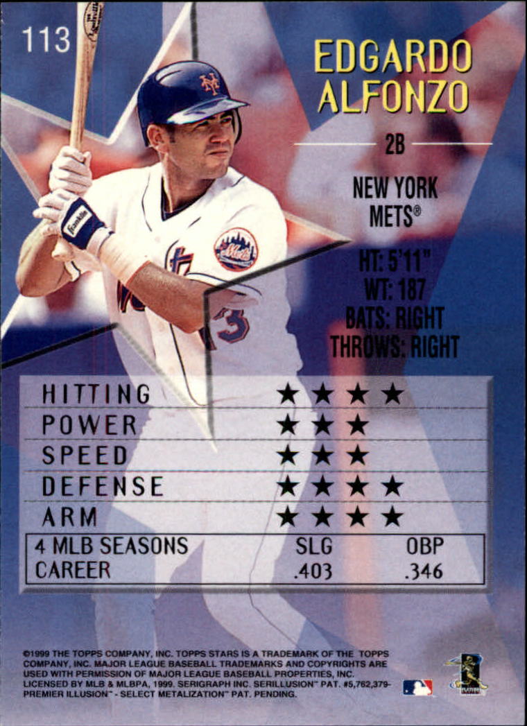 1999 Topps Stars Baseball - Picture 129 of 457