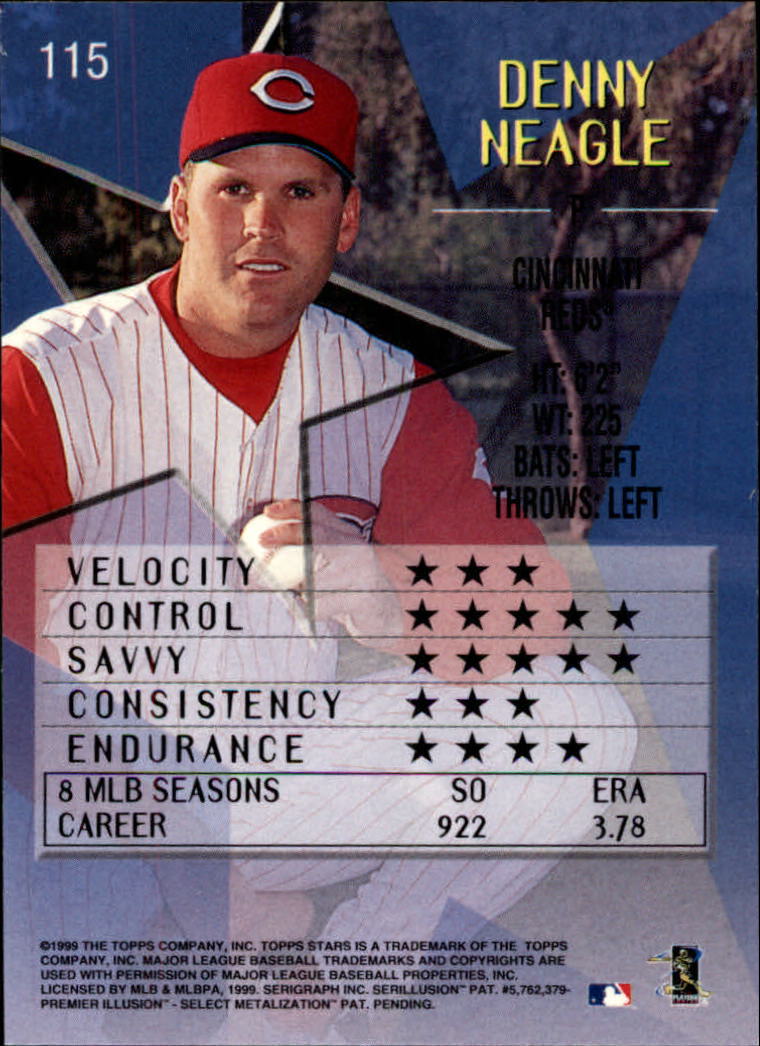 1999 Topps Stars Baseball - Picture 132 of 457