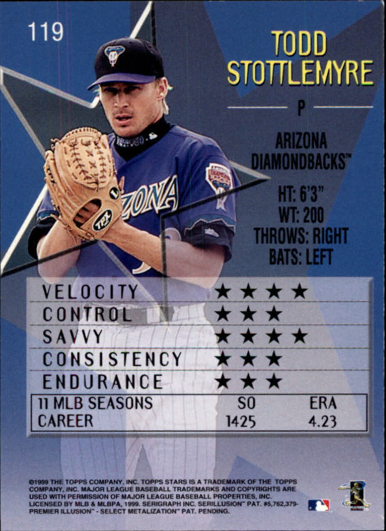 1999 Topps Stars Baseball - Picture 140 of 457