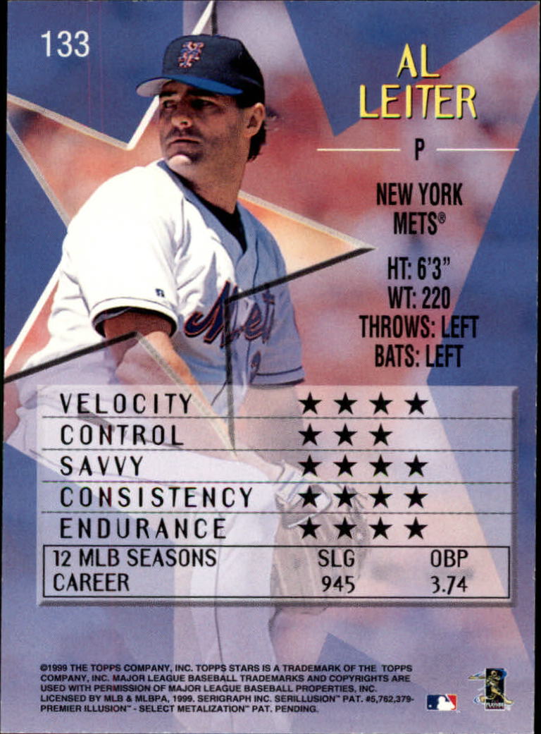 1999 Topps Stars Baseball - Picture 156 of 457