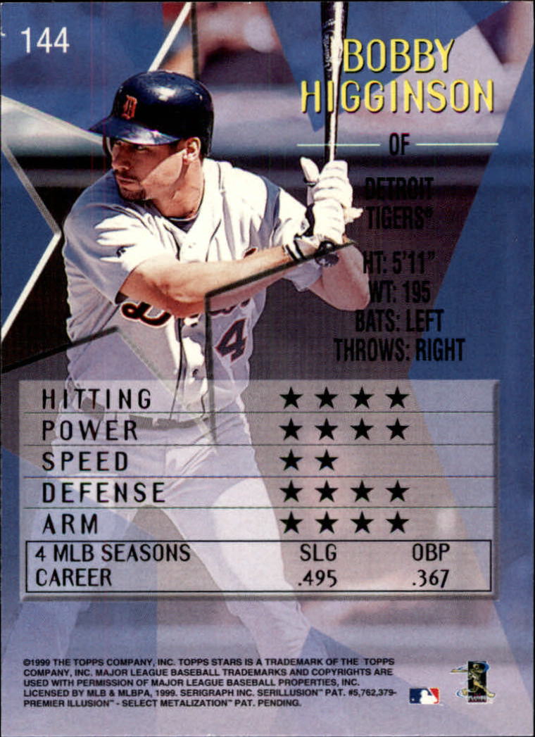 1999 Topps Stars Baseball - Picture 170 of 457