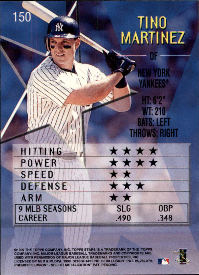 1999 Topps Stars Baseball - Picture 180 of 457