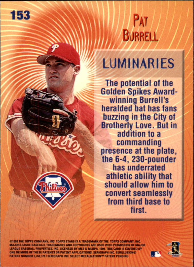 1999 Topps Stars Baseball - Picture 184 of 457