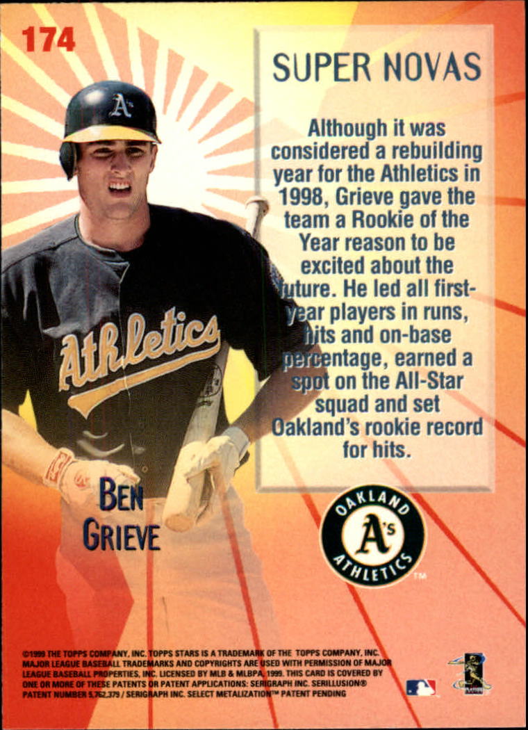 1999 Topps Stars Baseball - Picture 202 of 457
