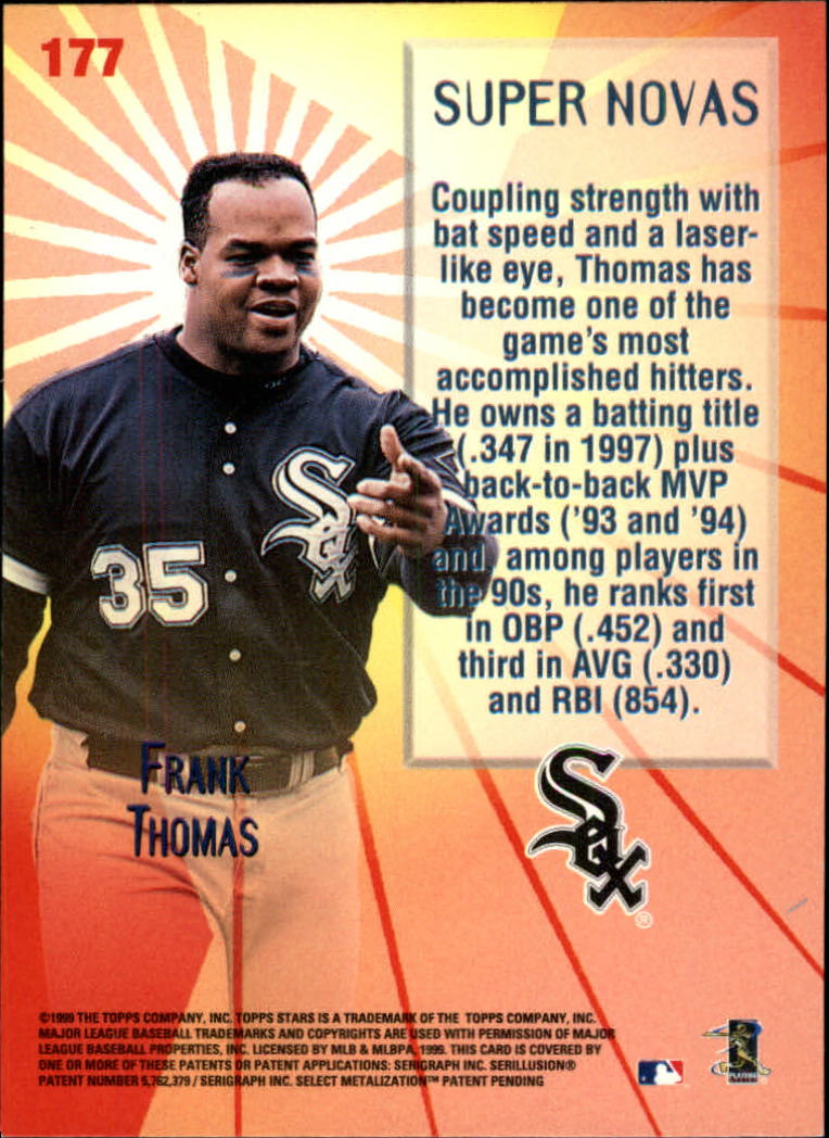 1999 Topps Stars Baseball - Picture 204 of 457