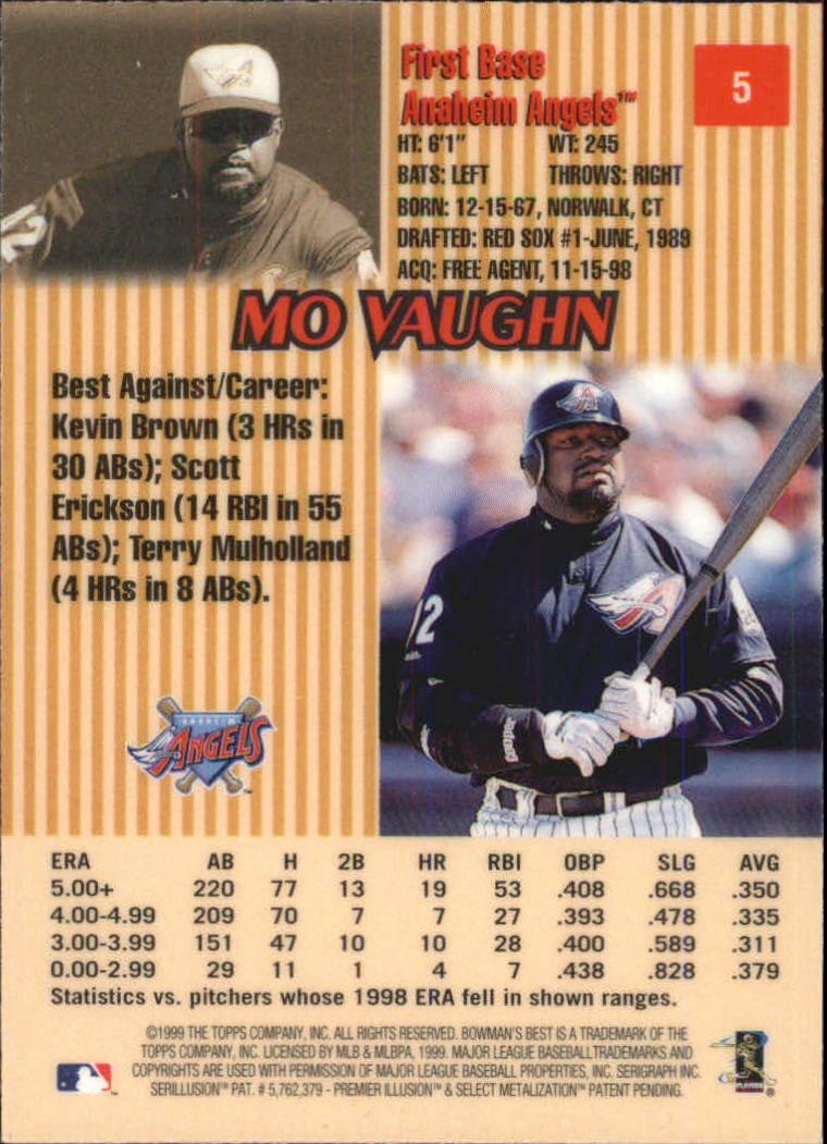 thumbnail 9  - 1999 Bowman&#039;s Best Baseball Card Pick