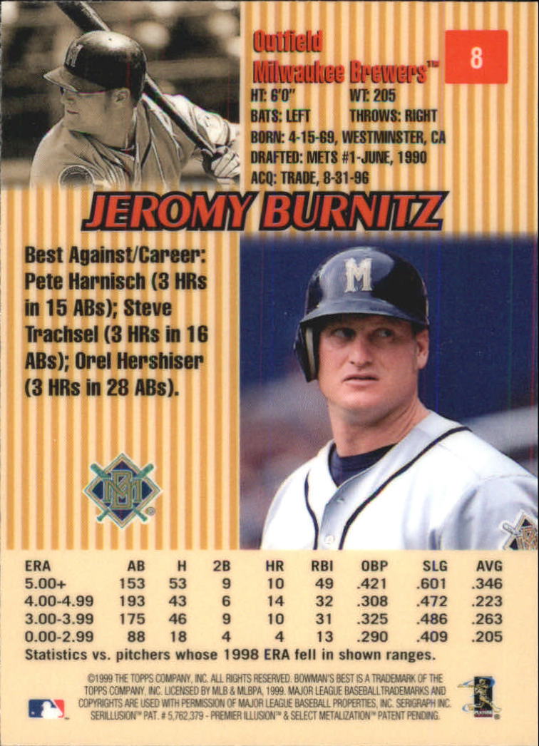 thumbnail 15  - 1999 Bowman&#039;s Best Baseball Card Pick