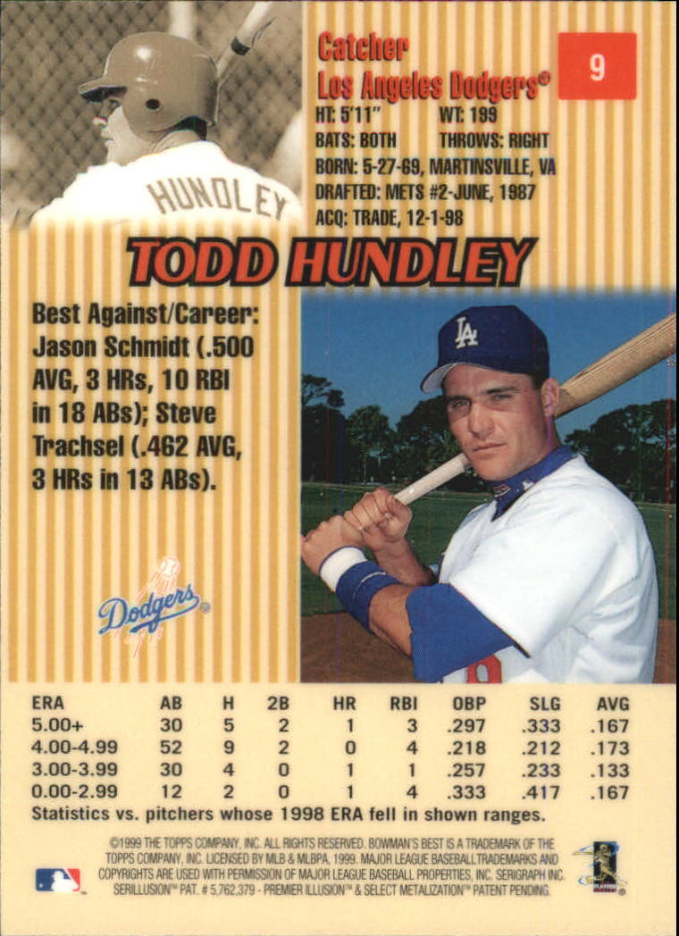 thumbnail 17  - 1999 Bowman&#039;s Best BB Cards 1-200 +Inserts (A7593) - You Pick - 10+ FREE SHIP