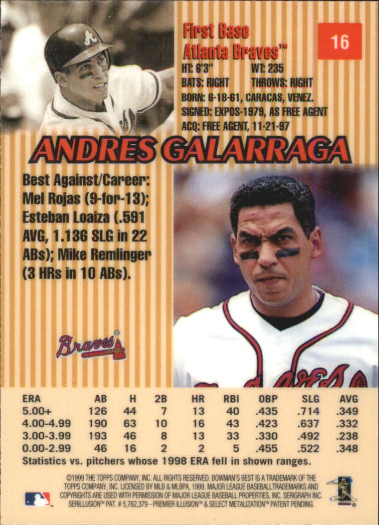 thumbnail 31  - 1999 Bowman&#039;s Best Baseball Card Pick