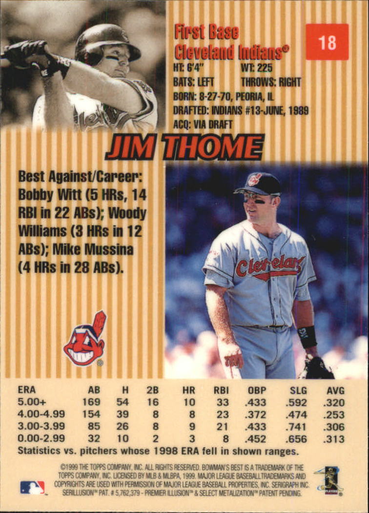 thumbnail 35  - 1999 Bowman&#039;s Best Baseball Card Pick