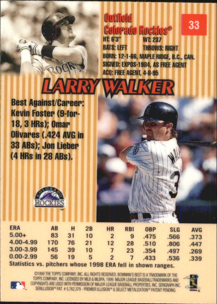 thumbnail 59  - 1999 Bowman&#039;s Best Baseball Card Pick