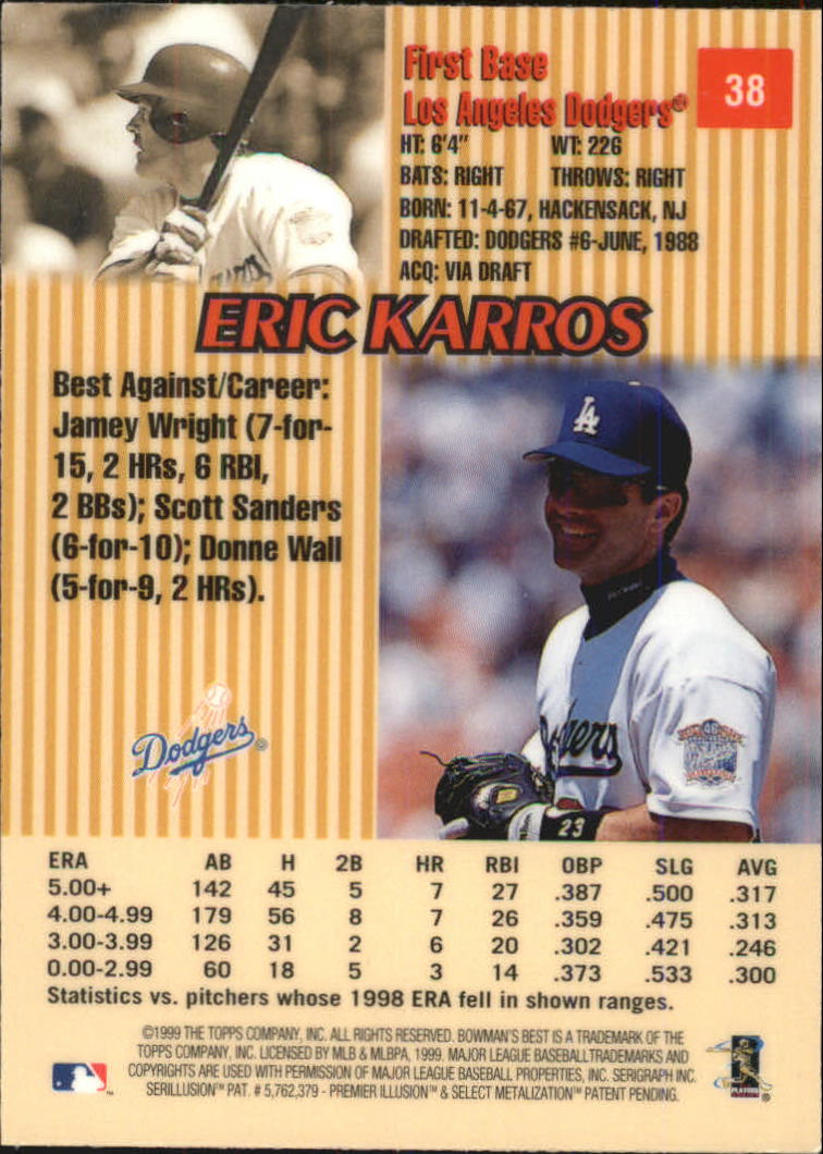 thumbnail 67  - 1999 Bowman&#039;s Best Baseball Card Pick