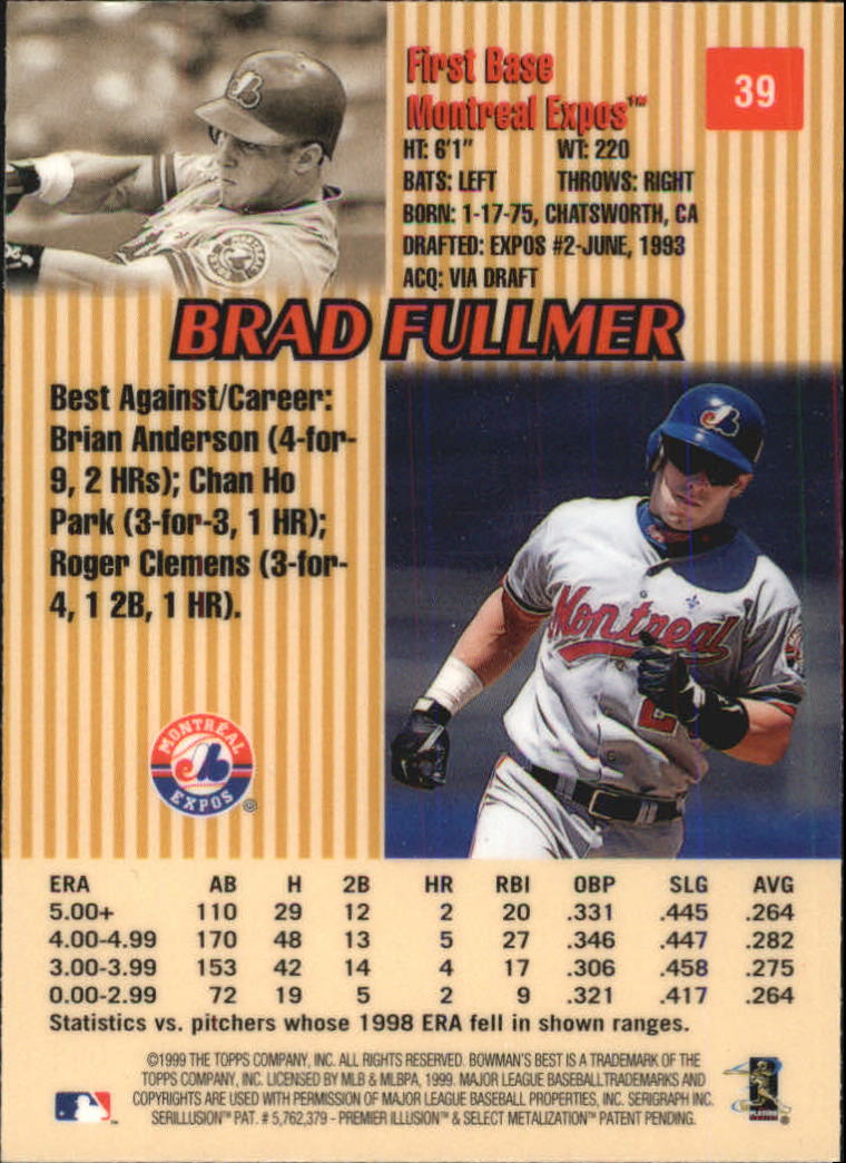 thumbnail 69  - 1999 Bowman&#039;s Best Baseball Card Pick