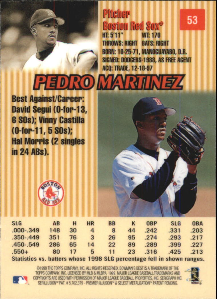 thumbnail 93  - 1999 Bowman&#039;s Best Baseball Card Pick