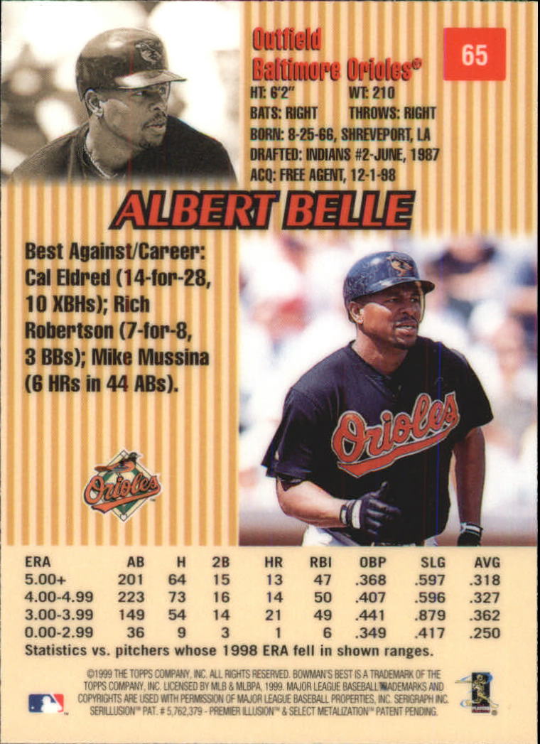 thumbnail 113  - 1999 Bowman&#039;s Best Baseball Card Pick