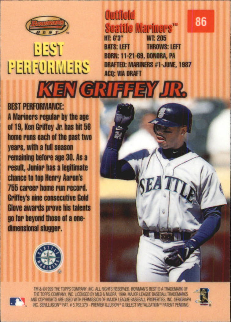 thumbnail 147  - 1999 Bowman&#039;s Best Baseball Card Pick