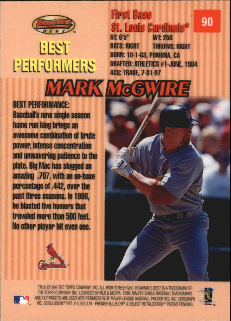 thumbnail 155  - 1999 Bowman&#039;s Best Baseball Card Pick