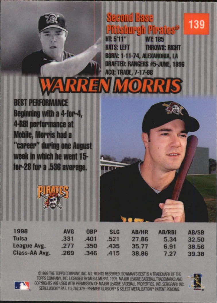 thumbnail 245  - 1999 Bowman&#039;s Best Baseball Card Pick