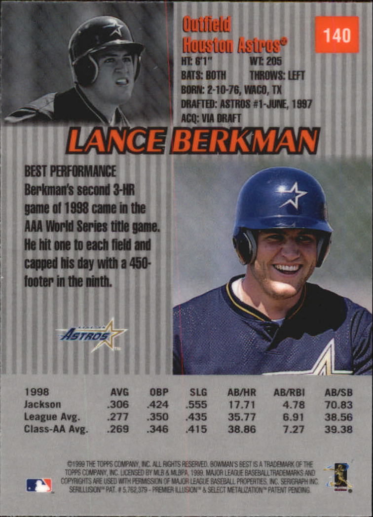 thumbnail 247  - 1999 Bowman&#039;s Best Baseball Card Pick