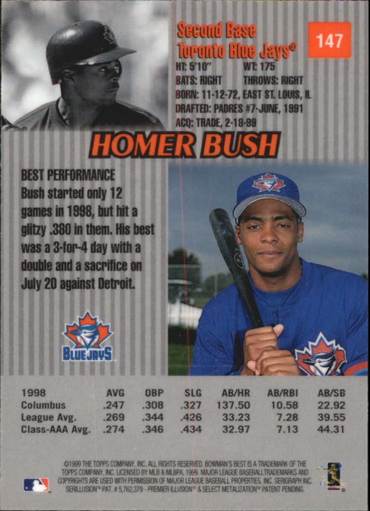 thumbnail 261  - 1999 Bowman&#039;s Best Baseball Card Pick