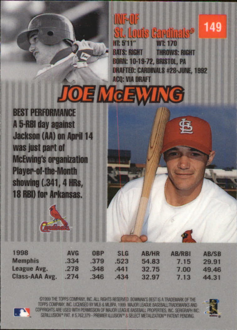 thumbnail 265  - 1999 Bowman&#039;s Best Baseball Card Pick