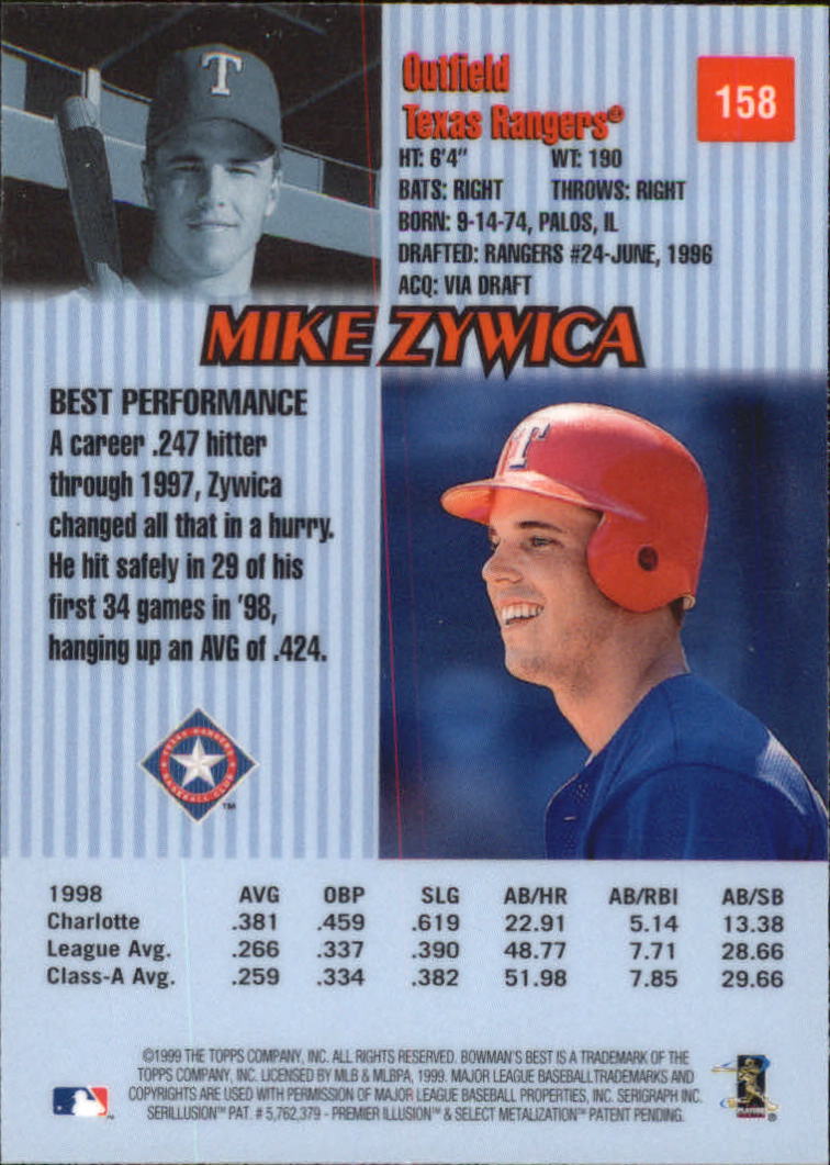thumbnail 281  - 1999 Bowman&#039;s Best Baseball Card Pick