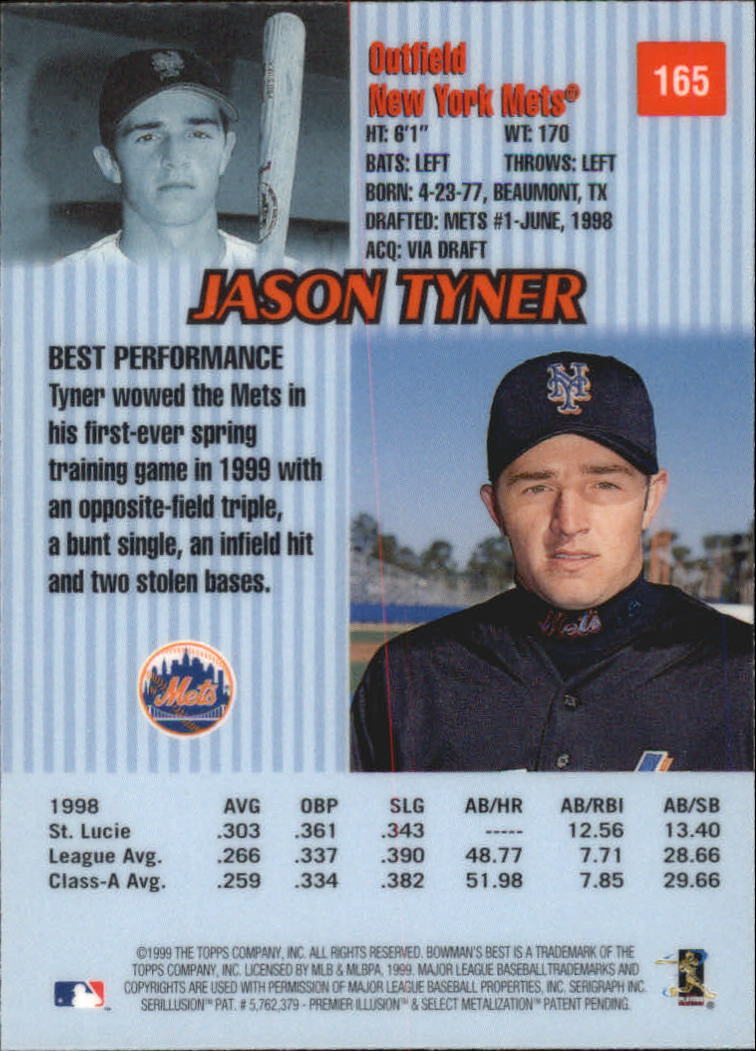 thumbnail 293  - 1999 Bowman&#039;s Best Baseball Card Pick