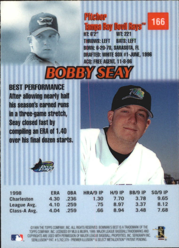 thumbnail 295  - 1999 Bowman&#039;s Best Baseball Card Pick