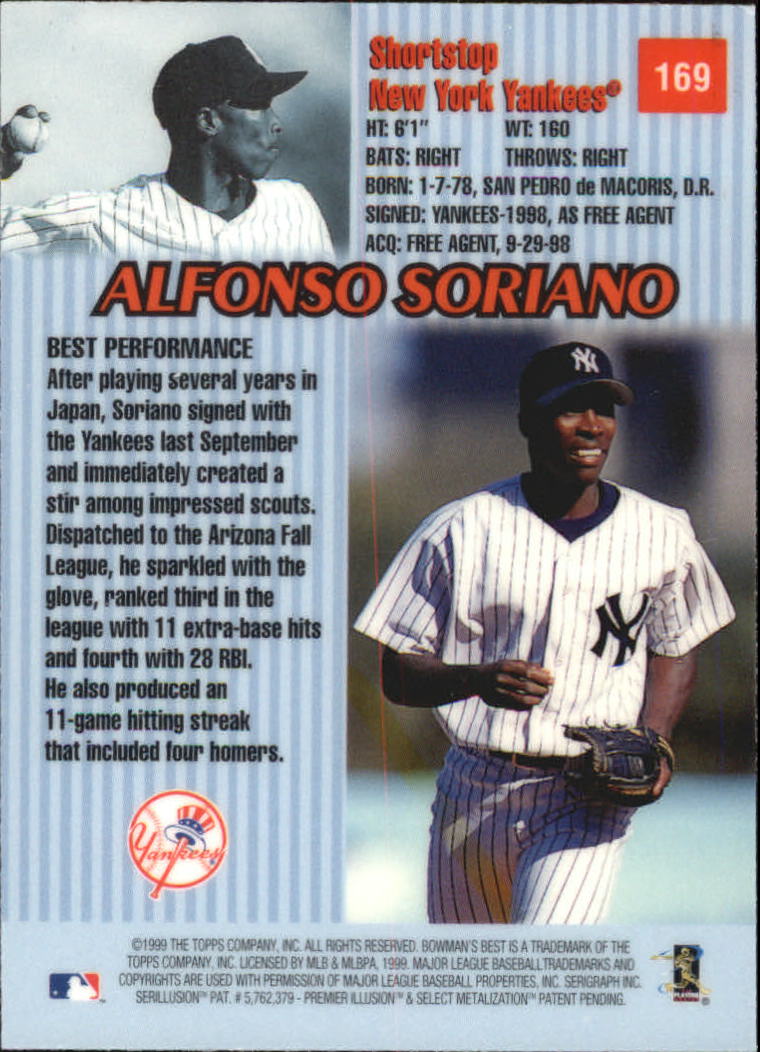 thumbnail 301  - 1999 Bowman&#039;s Best Baseball Card Pick