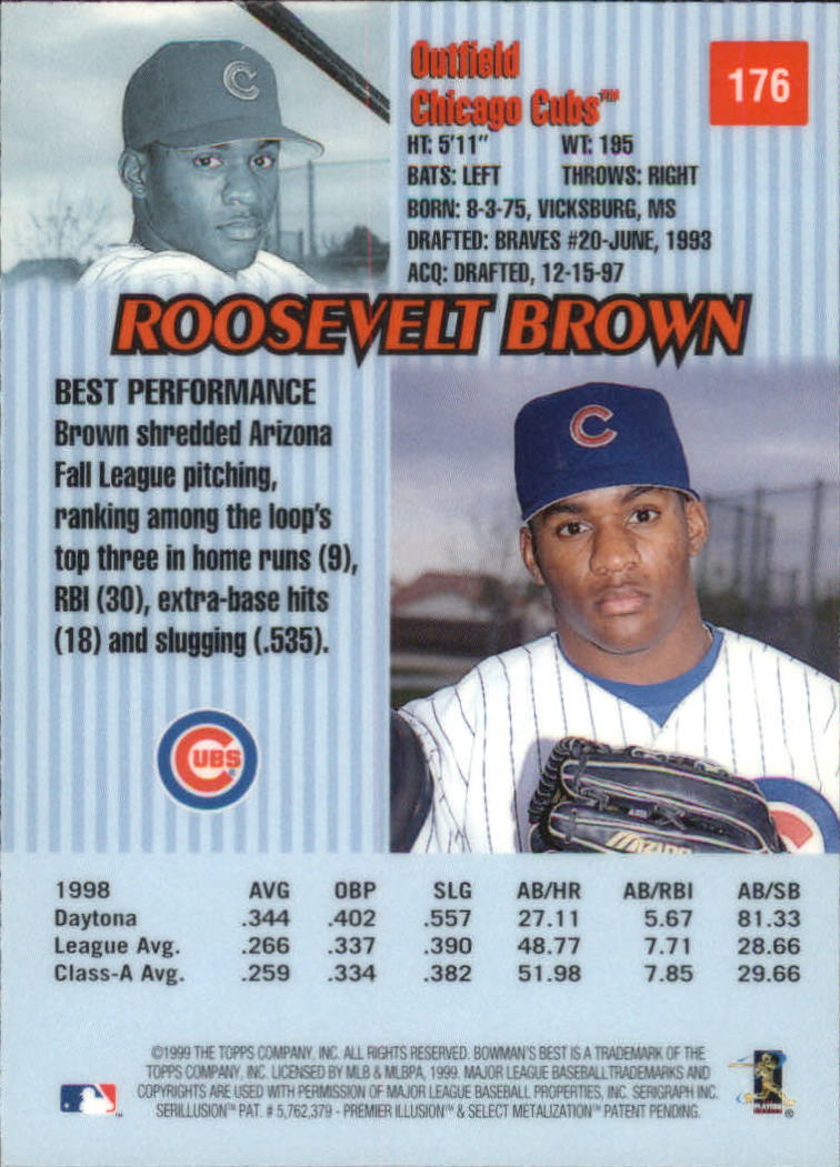 thumbnail 309  - 1999 Bowman&#039;s Best Baseball Card Pick