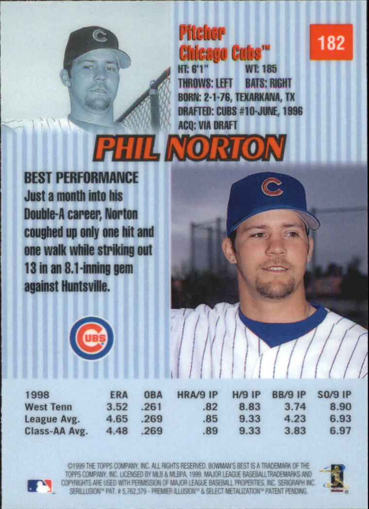 thumbnail 321  - 1999 Bowman&#039;s Best Baseball Card Pick
