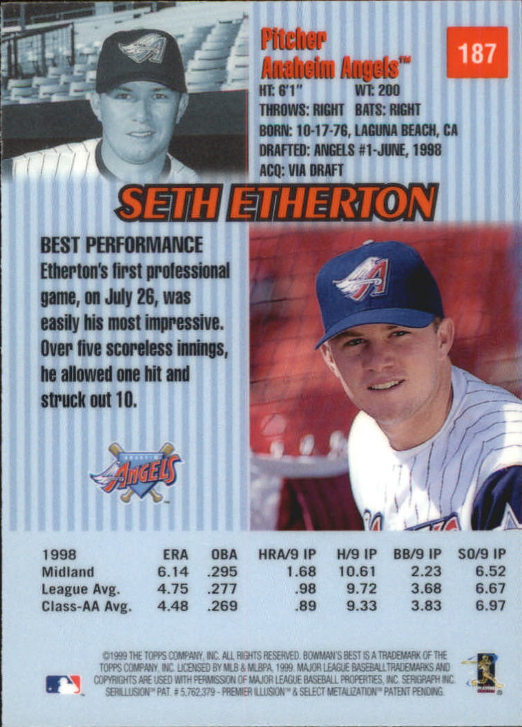 thumbnail 329  - 1999 Bowman&#039;s Best Baseball Card Pick