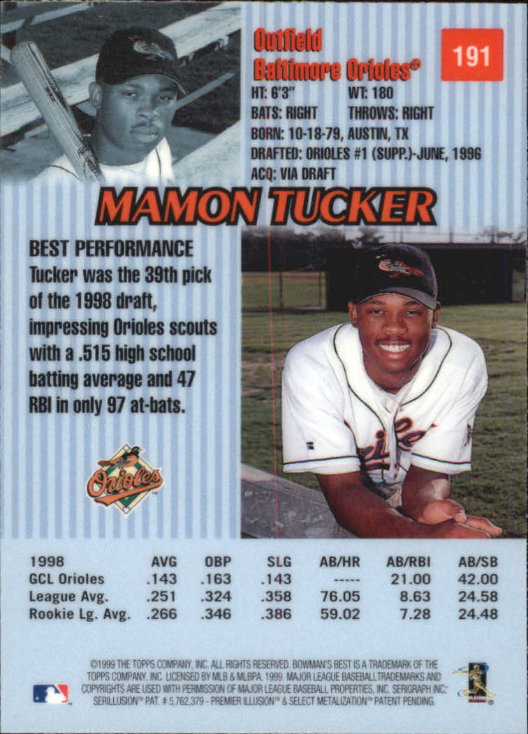 thumbnail 335  - 1999 Bowman&#039;s Best Baseball Card Pick