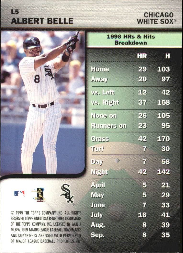 1999 Finest Baseball Part 2 - Picture 43 of 65