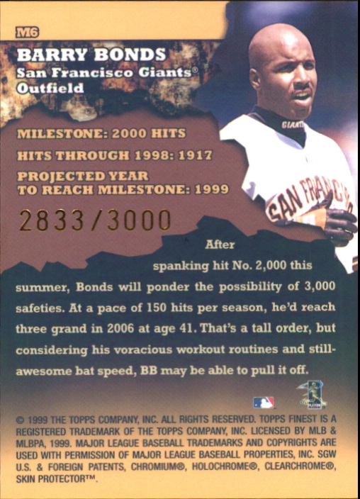 1999 Finest Baseball Part 2 - Picture 41 of 65