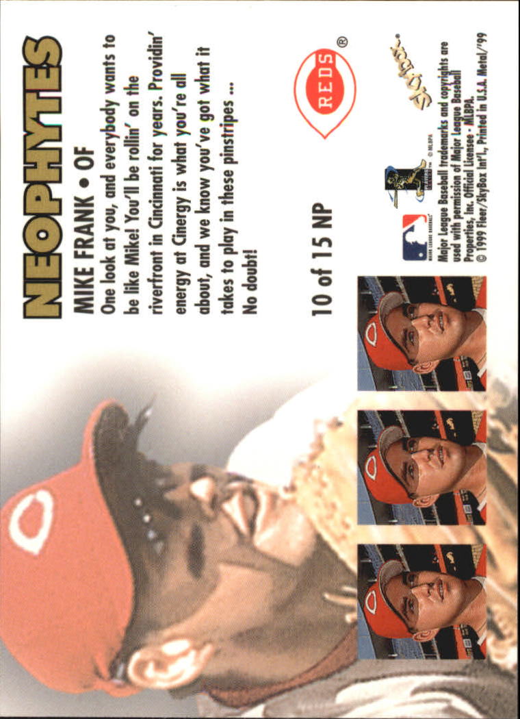 1999 Metal Universe Baseball "Insert and Parallel" Cards - Picture 9 of 31