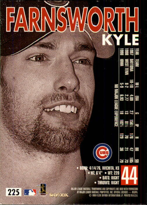 1999 Skybox Premium Baseball "Main Set" Cards #223 to #300 Rookies and Prospects - Picture 9 of 134