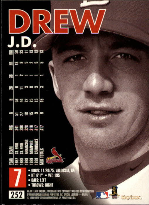 1999 Skybox Premium Baseball "Main Set" Cards #223 to #300 Rookies and Prospects - Picture 60 of 134