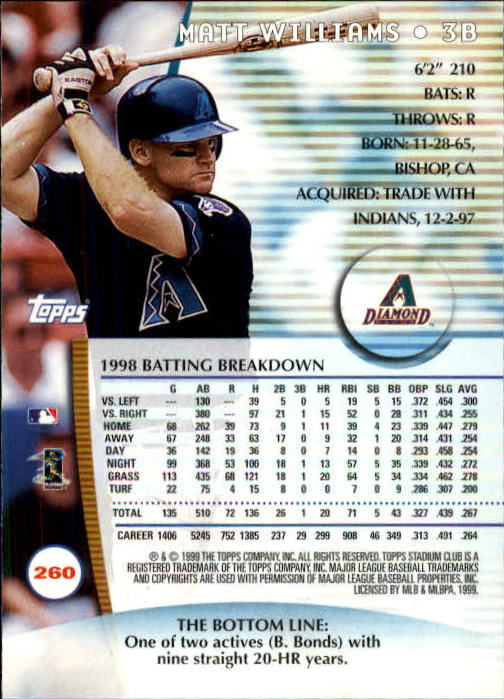 1999 Stadium Club Baseball Part 2 Main Set Card #252-355 - Picture 19 of 207